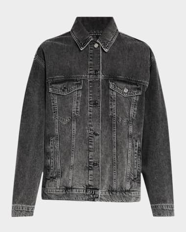 ANINE BING Rory Denim Trucker Jacket