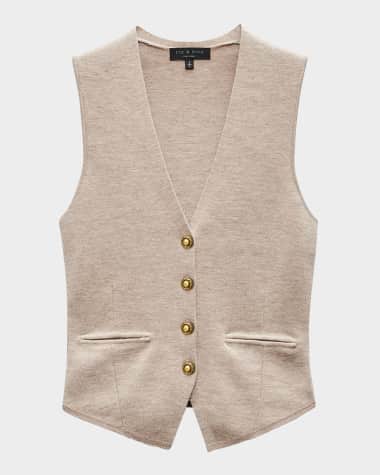 Rag & Bone Ella Wool-Blend Vest