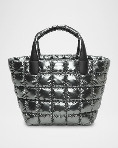 VeeCollective Porter Medium Quilted Nylon Tote Bag