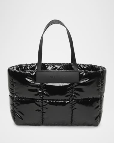 VeeCollective Porter Marche Small Quilted Vinyl Tote Bag