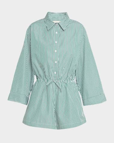 Faithfull the Brand Freja Striped Playsuit