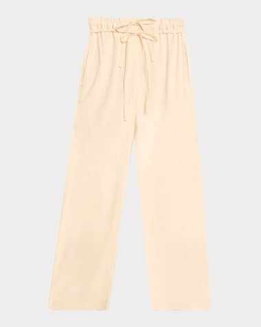Proenza Schouler White Label Magnus Linen Slub Pants