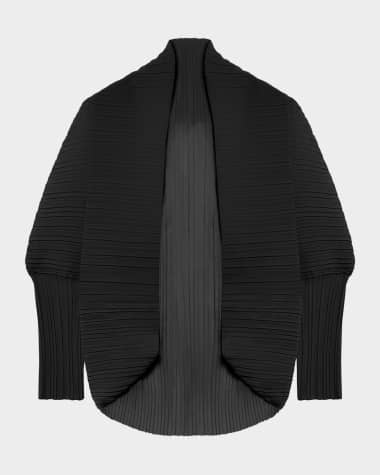 Max Mara Vesuvio Pleated Shrug