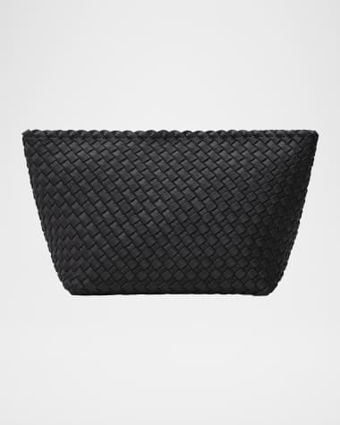 NAGHEDI Portofino Large Woven Cosmetic Case