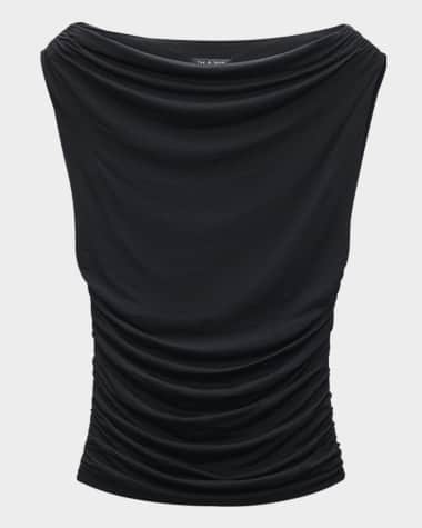 Rag & Bone Luca Shirred Top