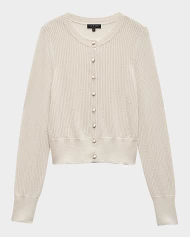 Rag & Bone Molly Pointelle Knit Cardigan