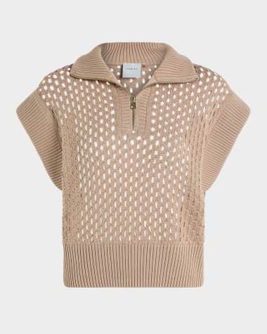 Varley Gaines Half-Zip Knit Vest