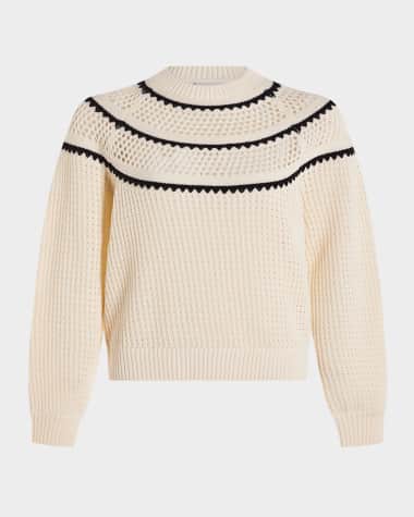Varley Padbury Pointelle Knit Pullover