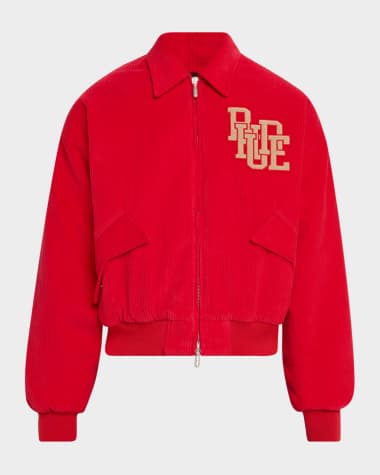 Rhude Men's Bay of Angels Corduroy Jacket
