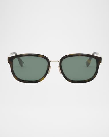 Fendi Men's Fendi Travel Metal Rectangle Sunglasses