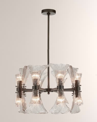 Arteriors Gwendolyn 24" 16-Light Chandelier