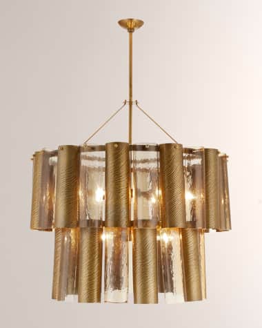 Arteriors Faramond 39.5" 10-Light Chandelier