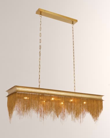 Arteriors Heiress 48" 6-Light Linear Chandelier