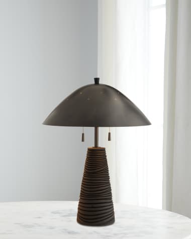 Arteriors Fender 26" 2-Light Table Lamp