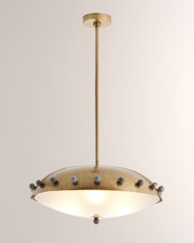 Arteriors Fenton 23.5" 3-Light Pendant Chandelier