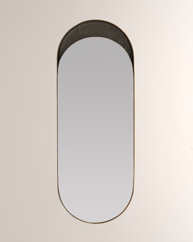 Arteriors Inset 64" Long Wall Mirror
