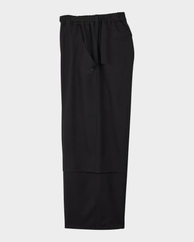 Y-3 Men's Baggy Paneled Pants