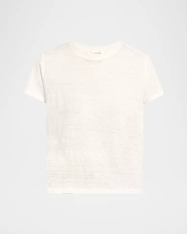 FRAME The Linen Baby Tee