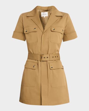 FRAME The Safari Mini Dress