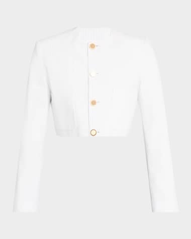 FRAME The Seersucker Jacket