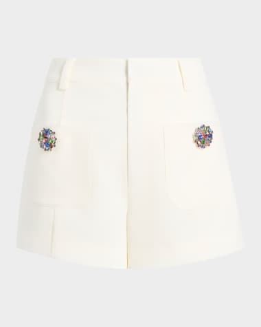 Cinq a Sept Auden Jeweled Shorts