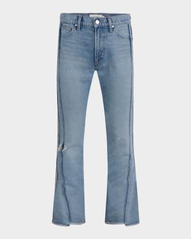 Hudson Men's Walker Reconstruction Kick Flare Jeans