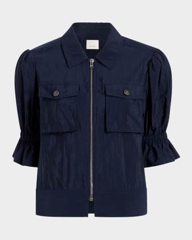 Cinq a Sept Holly Short-Sleeve Jacket
