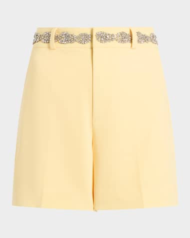 Cinq a Sept Samina Embellished Shorts