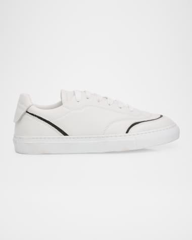 Brunello Cucinelli Leather Monili Low-Top Sneakers