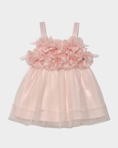 Tutu Du Monde Girl's Bebe Peony Tulle Dress, Size 3-24M