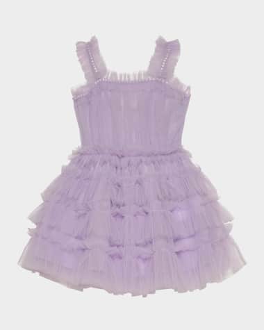 Tutu Du Monde Girl's Lola Embellished Tulle Dress, Size 3M-24M