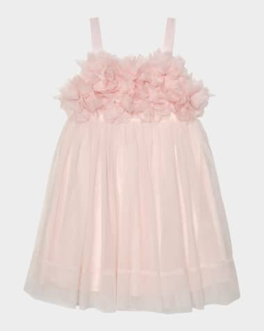 Tutu Du Monde Girl's Bebe Peony Tulle Dress, Size 3T-11