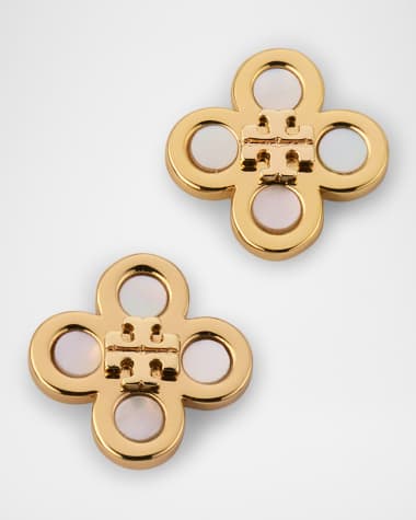 Tory Burch Kira Clover Stud Earrings