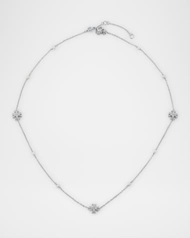 Tory Burch Delicate Kira Pearl Necklace