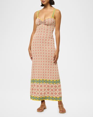 MISA Los Angeles Floral Block Bessie Dress