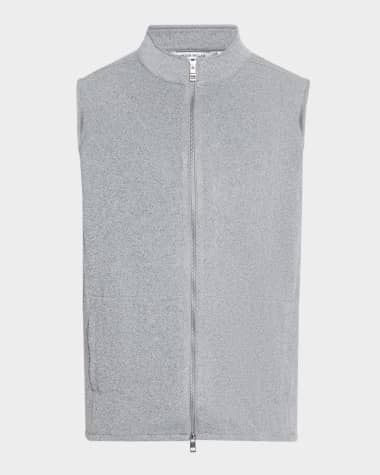 Peter Millar Men's Crown Full-Zip Sweater Vest