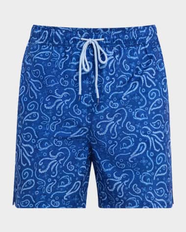 Peter Millar Men's The Dive Swim Trunks, 7" Inseam