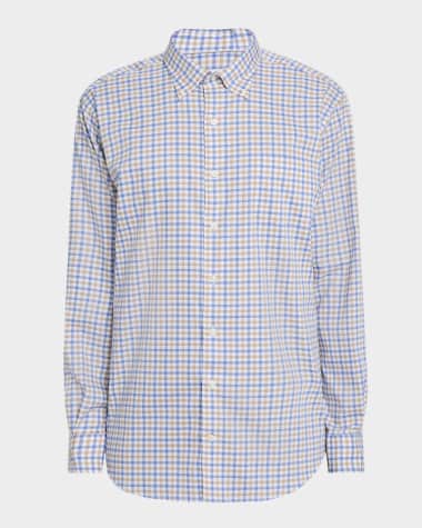 Peter Millar Men's Gardner Crown Lite Stretch Sport Shirt