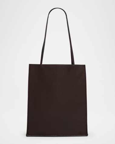 THE ROW To Go Large Tote Bag in Napa Leather