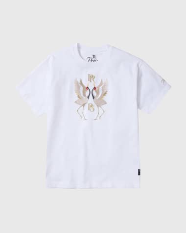 PRPS Men's Fukue Embroidered Graphic T-Shirt