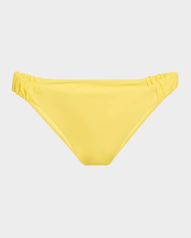 Ramy Brook Joelle Ruched Bikini Bottoms