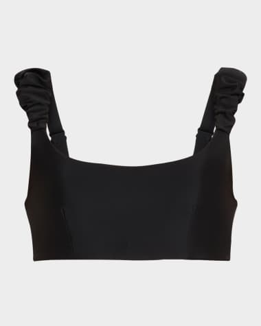 Ramy Brook Rachel Ruched Bikini Top