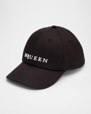McQueen Men's Cotton Logo Baseball Cap