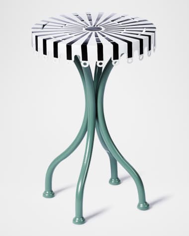MacKenzie-Childs Outdoor Big Top Cafe Stool