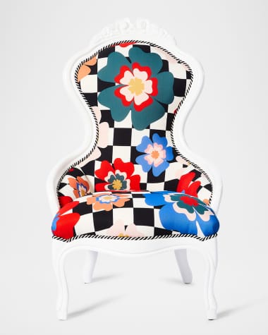 MacKenzie-Childs Outdoor Dolce Vita Upholstered Chair