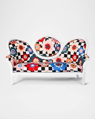 MacKenzie-Childs Outdoor Dolce Vita Upholstered Sofa