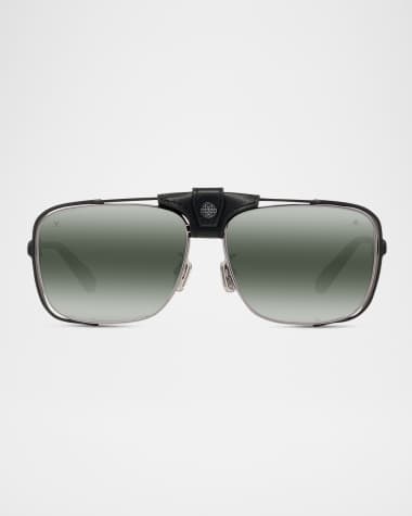 Vuarnet Men's Arctic 02 Titanium Aviator Sunglasses
