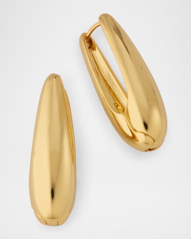 Kenneth Jay Lane Polished U-Shaped Earrings