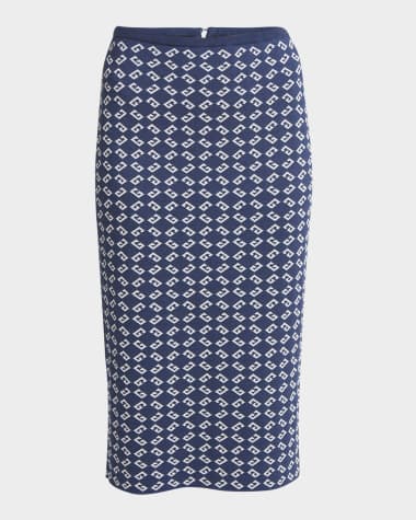Givenchy High-Waist 4G Skirt
