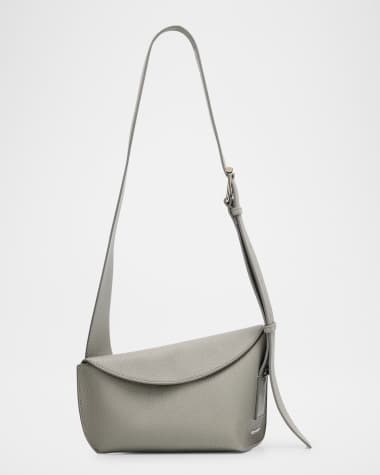 McQueen Sling Leather Crossbody Bag